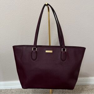 Kate Spade♠️EUC💕Deep Burgundy Shoulder Bag